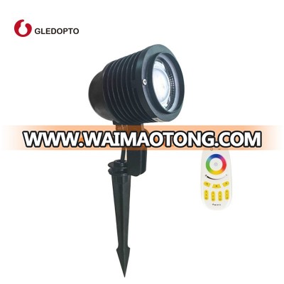 H05RN-F3*0.75 * 3m EU IP44 plug,IP65 2.4 g remote control rf rgb gledopto wholesale garden spike light WIfi control