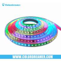 Addressable individually rgb led strip 24V DMX control